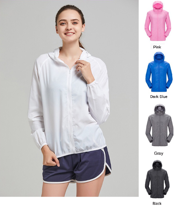 Camping Rain Jacket Men Women Waterproof Sun Protection Clothing Fishing Hunting Clothes Quick Dry Skin Windbreaker With Pocket