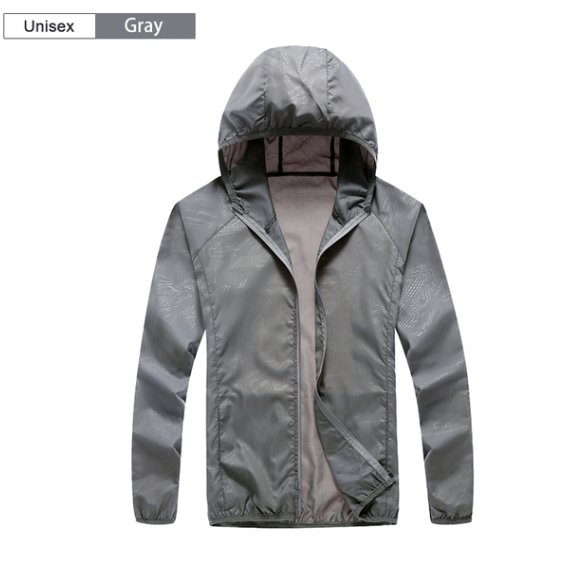 Camping Rain Jacket Men Women Waterproof Sun Protection Clothing Fishing Hunting Clothes Quick Dry Skin Windbreaker With Pocket