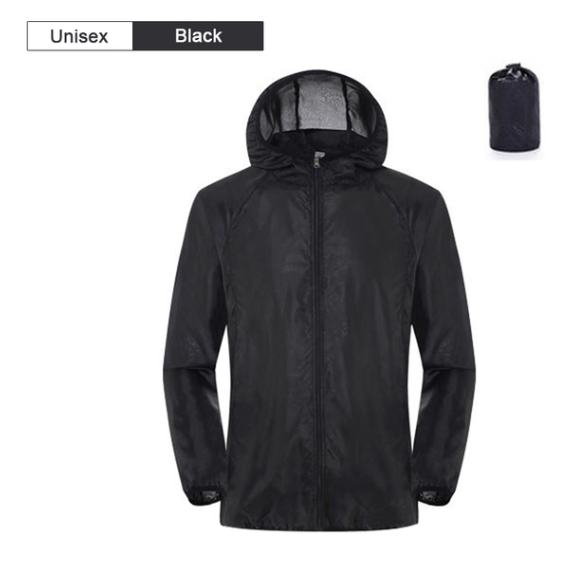開店祝い Camping Rain Jacket Men Women Waterproof Sun Protection ミュージシャン